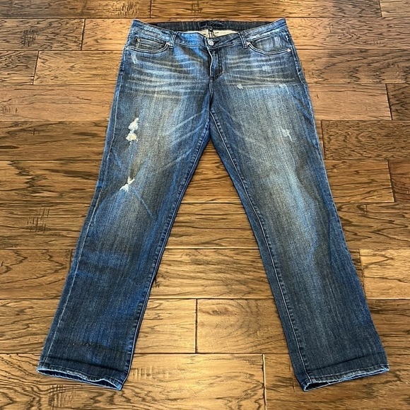 Kut From The Kloth Straight Leg Mid Rise Size 14 - Picture 1 of 16
